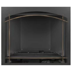 Burnished Brass Arched Iron Element On Arched Metal Whitney Front For Altitude X 42" - Napoleon