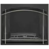 Satin Nickel Arched Iron Element On Black Whitney Front For Elevation X 36" - Napoleon -AMS FIREPLACE Sales 11 46175.1638791260