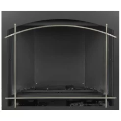 Satin Nickel Arched Iron Element On Arched Metal Whitney Front For Altitude X 42" - Napoleon