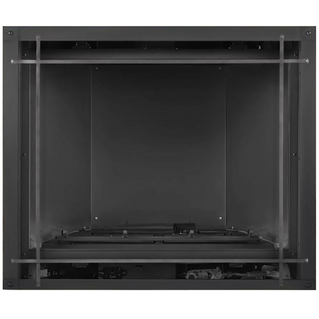 Antique Pewter Straight Element On Rubbed Bronze Denali Premium Front For Altitude X 42" - Napoleon 3 Antique Pewter Straight Element On Rubbed Bronze Denali Premium Front For Altitude X 42" - Napoleon