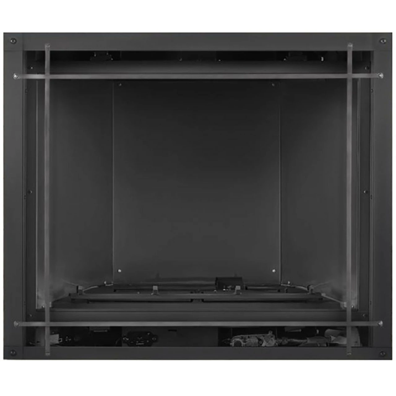 Antique Pewter Straight Element On Rubbed Bronze Denali Premium Front For Altitude X 36" - Napoleon 3 Antique Pewter Straight Element On Rubbed Bronze Denali Premium Front For Altitude X 36" - Napoleon