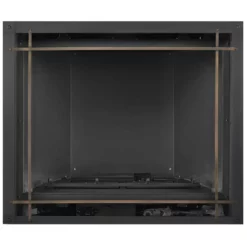 Burnished Brass Straight Element On Rubbed Bronze Denali Premium Front For Altitude X 36" - Napoleon