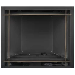 Burnished Brass Straight Element On Rubbed Bronze Denali Premium Front For Altitude X 42" - Napoleon