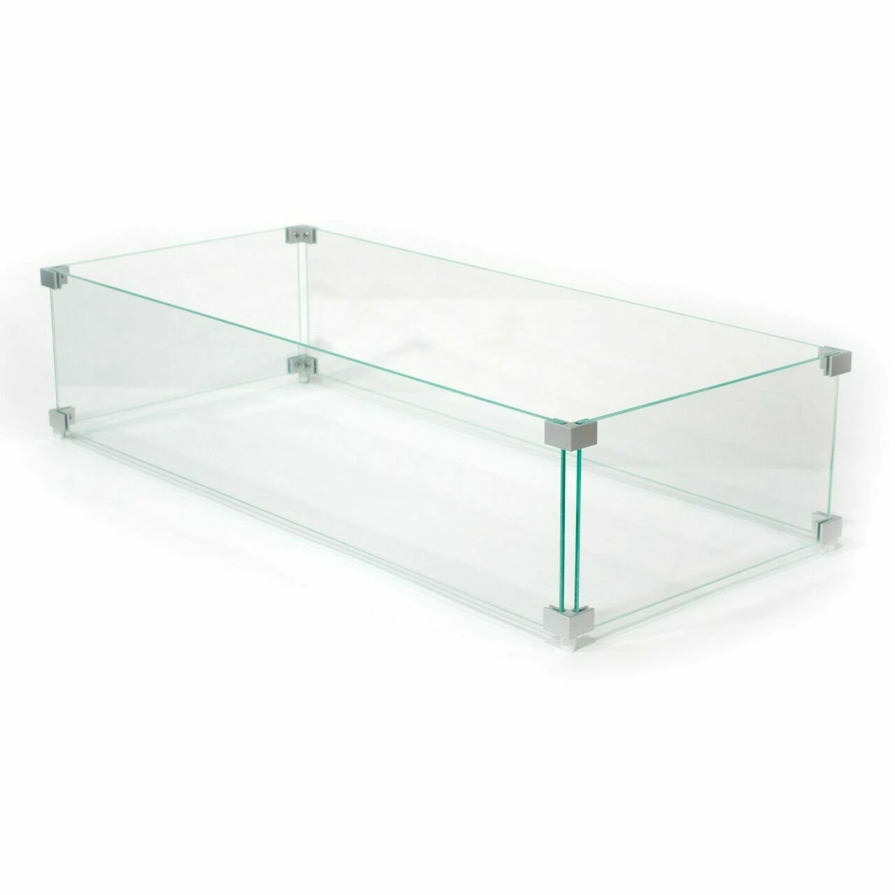 36" X 12" Rectangular Wind Guard | AMS Fireplace 3 36" X 12" Rectangular Wind Guard | AMS Fireplace