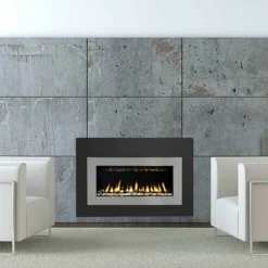 Satin Black And Steel Grey Surround 44" X 32" For Solas Twenty6 FI