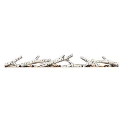Birch Log Set With Rocks For Entice 72 Fireplaces - Napoleon