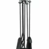 Pilgrim 2400 Series Matte Black Fireplace Tool Set - 5pc -AMS FIREPLACE Sales 180333 1 25269.1556749874