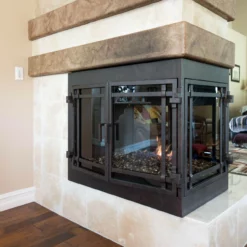 AMS FIREPLACE Sales -AMS FIREPLACE Sales 19 santa monica fireplace door u shape 3 44059.1582242570