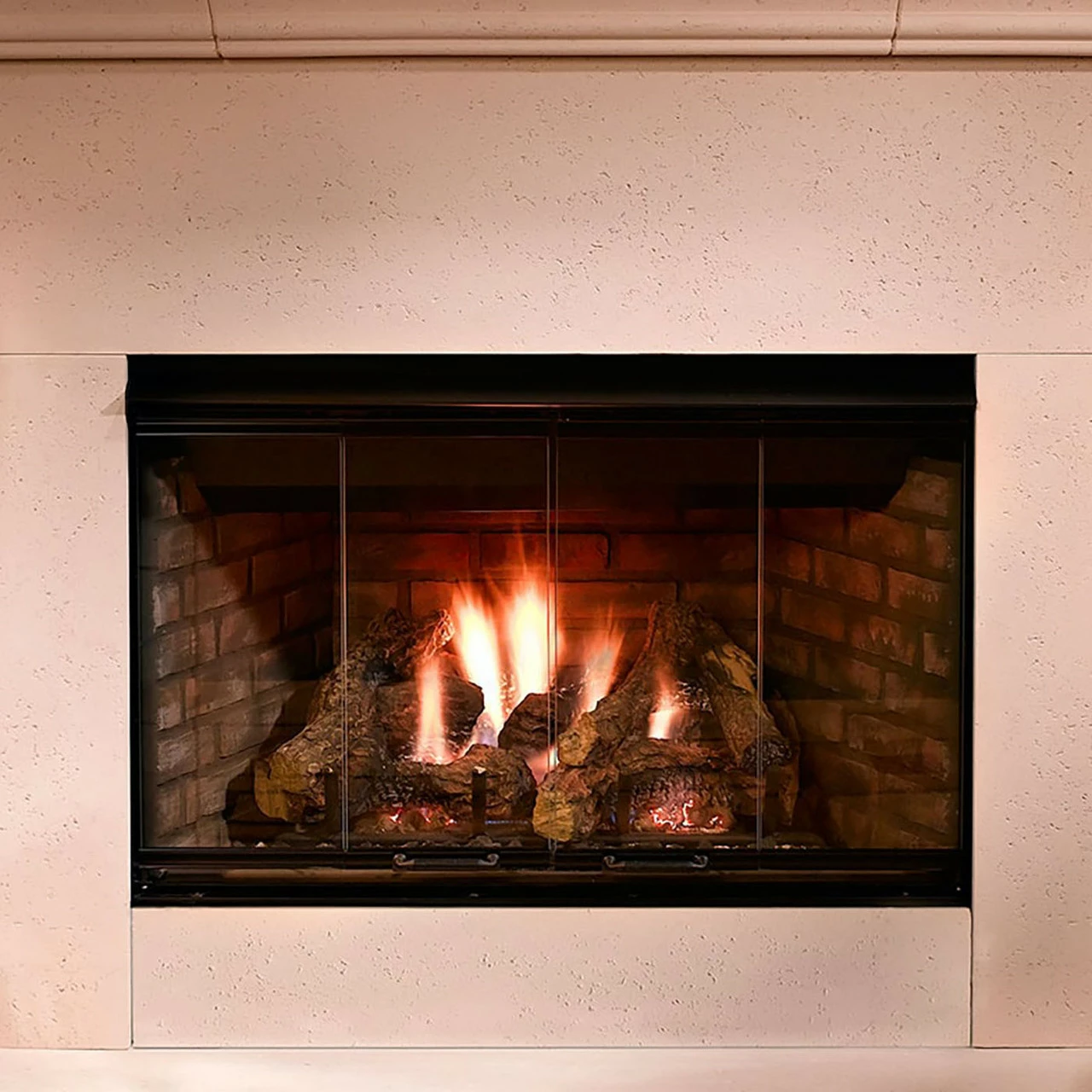 Reveal 42" Open Hearth B-Vent Gas Fireplace | Majestic 3 Reveal 42" Open Hearth B-Vent Gas Fireplace | Majestic