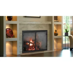 Biltmore 50" Radiant Wood Burning Fireplace W/Herringbone Brick Pattern | Majestic -AMS FIREPLACE Sales 1 49685.1661534010