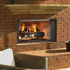 Villawood 36" Outdoor Wood Fireplace | Majestic