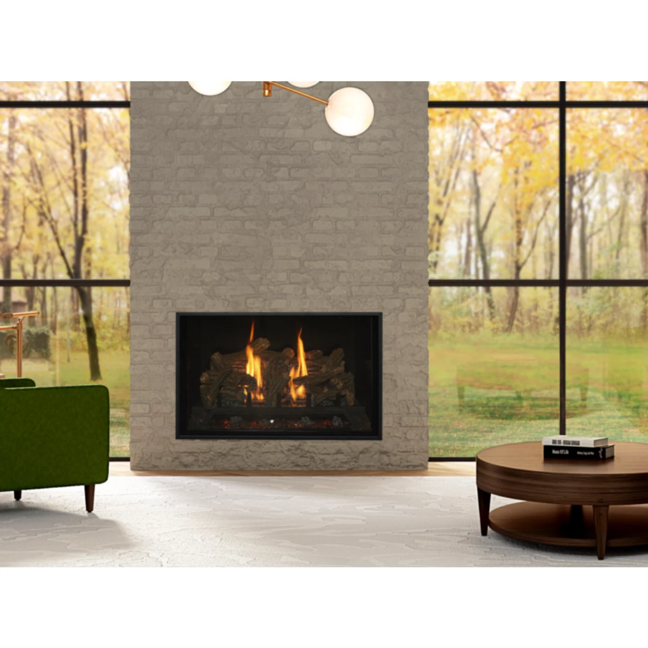 Bellingham 38 Rectangular Gas Fireplace - Kozy Heat 4 Bellingham 38 Rectangular Gas Fireplace - Kozy Heat - Image 2
