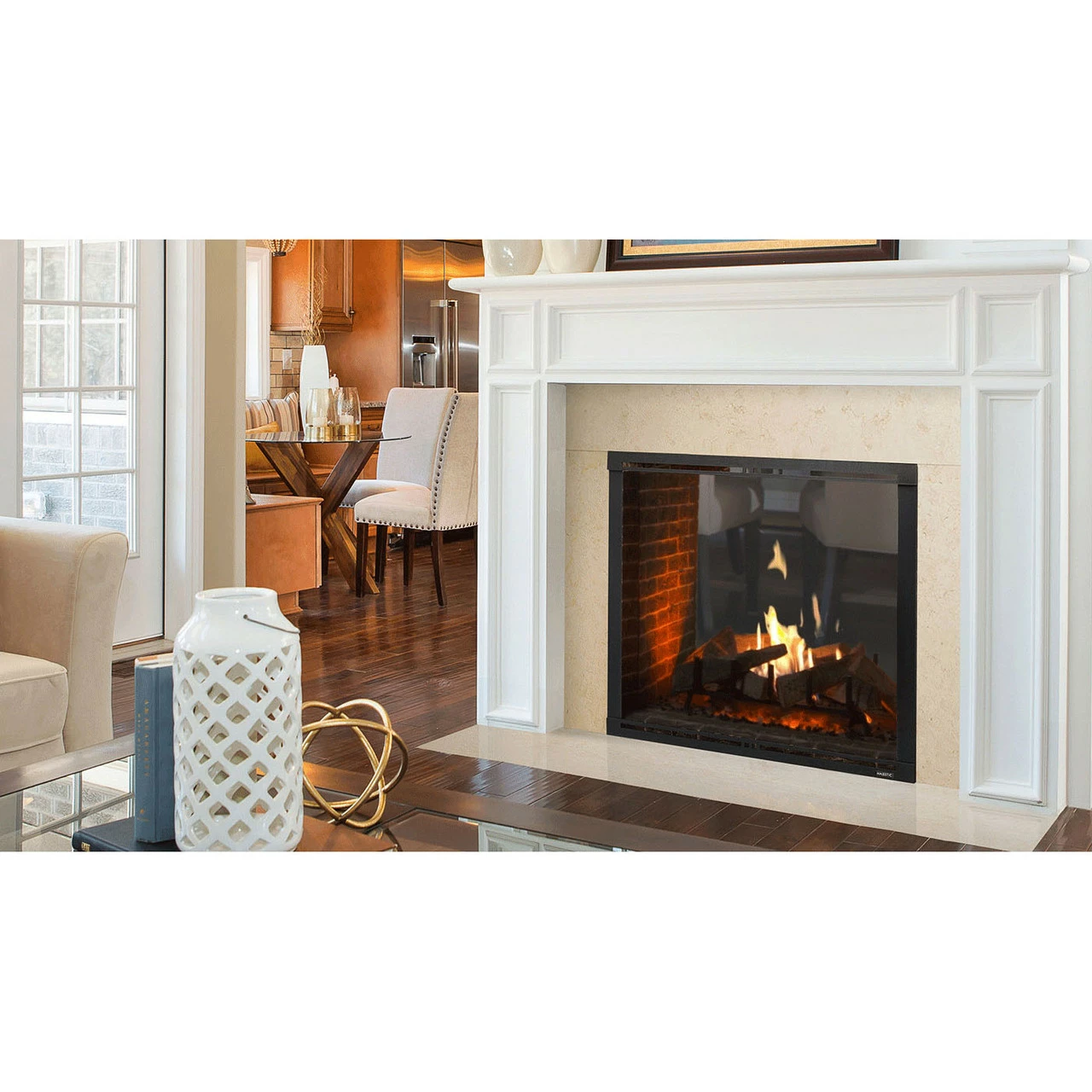 Marquis II 42" See-Through Direct Vent Fireplace | Majestic 4 Marquis II 42" See-Through Direct Vent Fireplace | Majestic - Image 2
