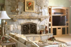 Orchid Arched Fireplace Door - Wrought Iron 10 Orchid Arched Fireplace Door - Wrought Iron -AMS FIREPLACE Sales 4 a 34862.1582064347