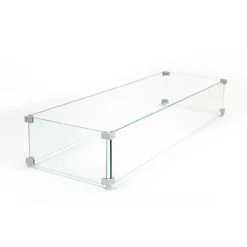 43" X 13" Rectangular Wind Guard | AMS Fireplace