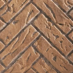 Buff Herringbone Ceramic Liner Kit BLKH-LSM40 | Superior Fireplaces