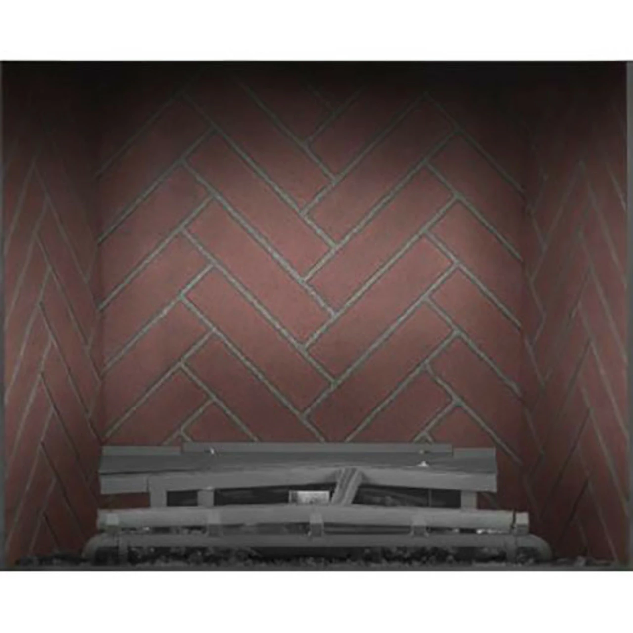 Old Town Red Herringbone Brick Panel For Elevation X 36" Fireplace - Napoleon 4 Old Town Red Herringbone Brick Panel For Elevation X 36" Fireplace - Napoleon - Image 2