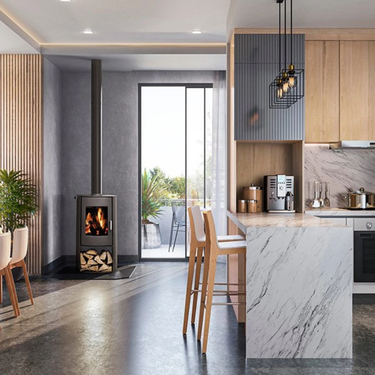 Dimplex Nectre N65 Wood Burning Stove 68,500 BTU 8 Dimplex Nectre N65 Wood Burning Stove 68,500 BTU - Image 6