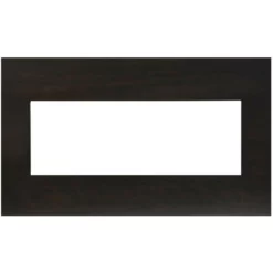Knotty Black Birch Wooden Mantel Surround For BI-40 Xtraslim - Amantii
