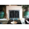 Alexandria Rectangular Inside Arched Fireplace Door - Wrought Iron 2 Alexandria Rectangular Inside Arched Fireplace Door - Wrought Iron -AMS FIREPLACE Sales 62 alexandria fireplace door ams web 45635.1582143620