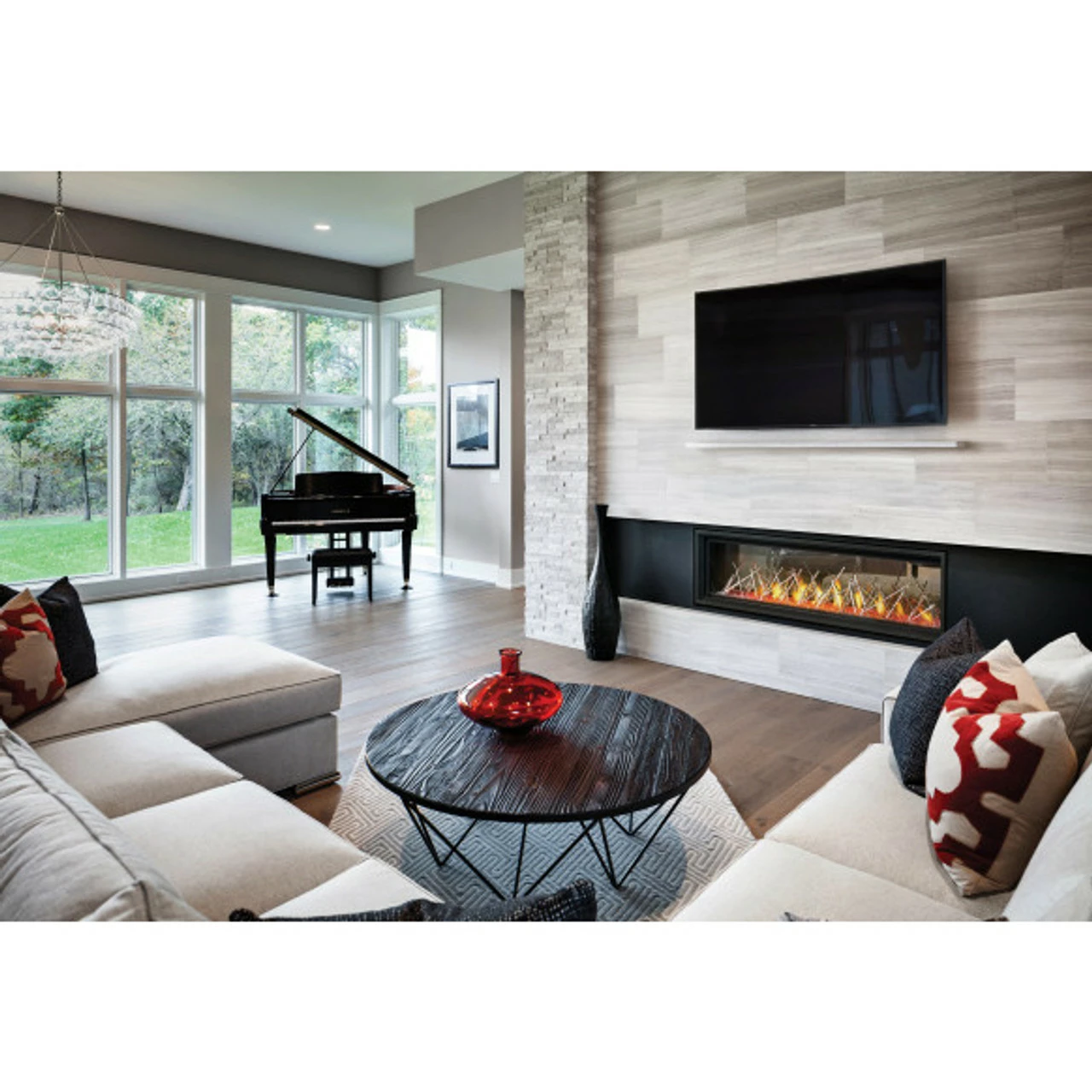 Vector 62" See Through Gas Fireplace - Napoleon 3 Vector 62" See Through Gas Fireplace - Napoleon