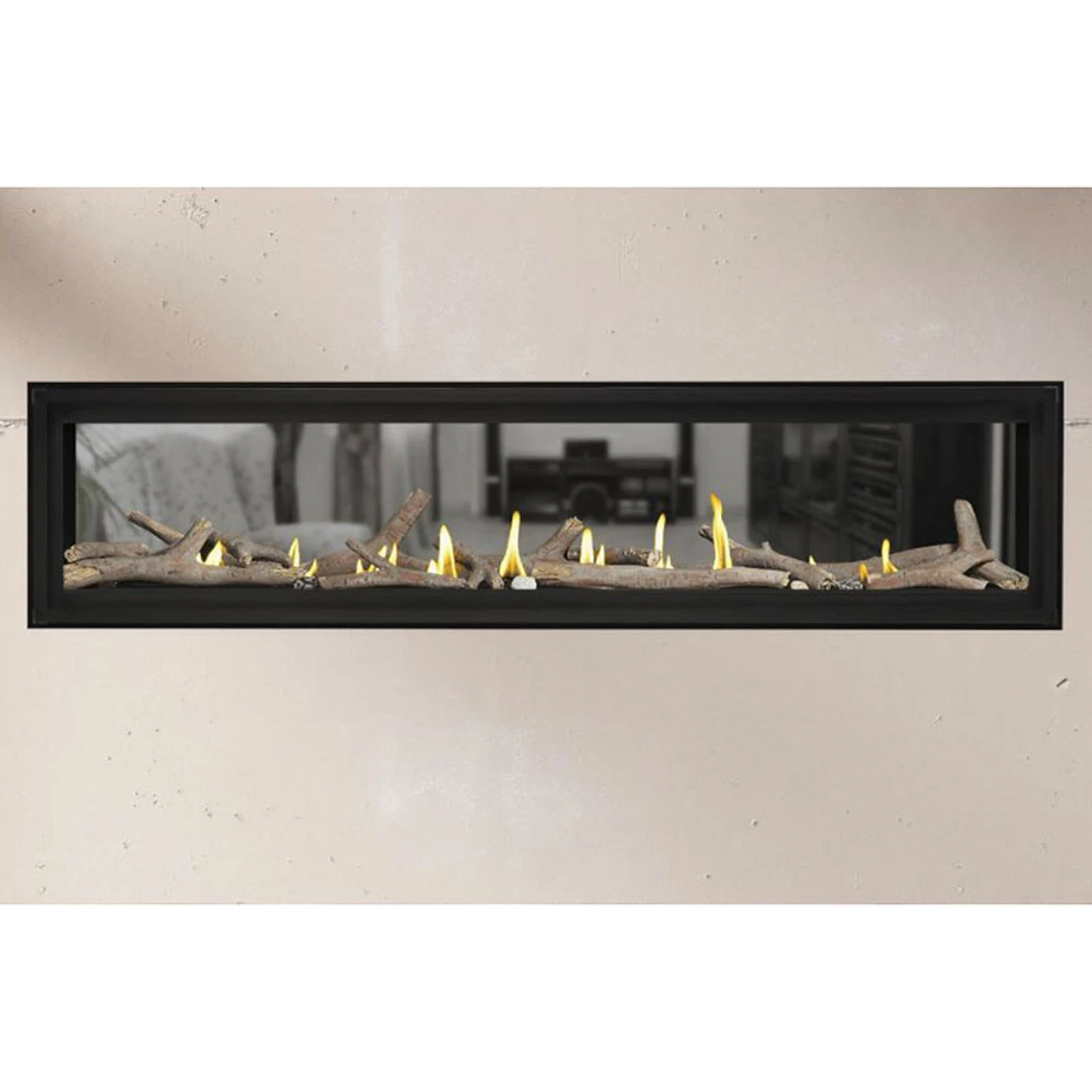 Luxuria 74 See Through Linear Fireplace - Napoleon 4 Luxuria 74 See Through Linear Fireplace - Napoleon - Image 2