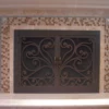 Faraday Rectangular Fireplace Door - Wrought Iron 2 Faraday Rectangular Fireplace Door - Wrought Iron -AMS FIREPLACE Sales After 15 22291.1581637987