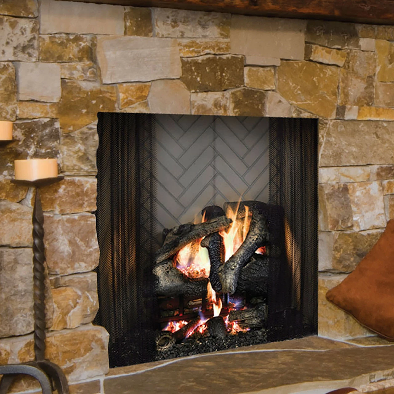 Ashland 42" Radiant Wood Burning Fireplace | Majestic 4 Ashland 42" Radiant Wood Burning Fireplace | Majestic - Image 2