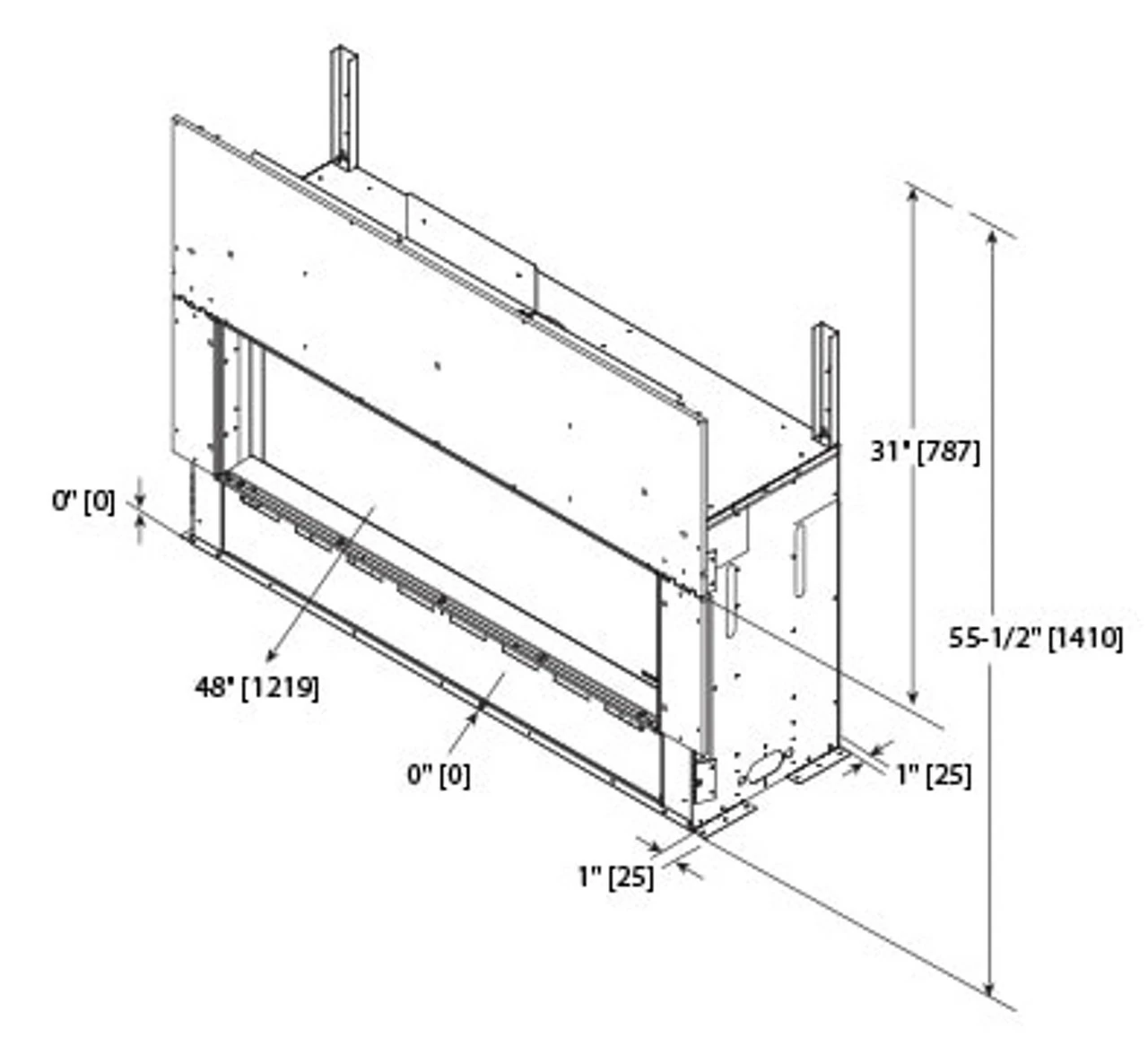 Echelon II 36" Direct Vent Fireplace | Majestic 9 Echelon II 36" Direct Vent Fireplace | Majestic - Image 7