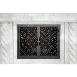 Batista Rectangular Fireplace Door - Wrought Iron 14 Batista Rectangular Fireplace Door - Wrought Iron -AMS FIREPLACE Sales Batista 11 rectangular fireplace door web3 77107.1581640214