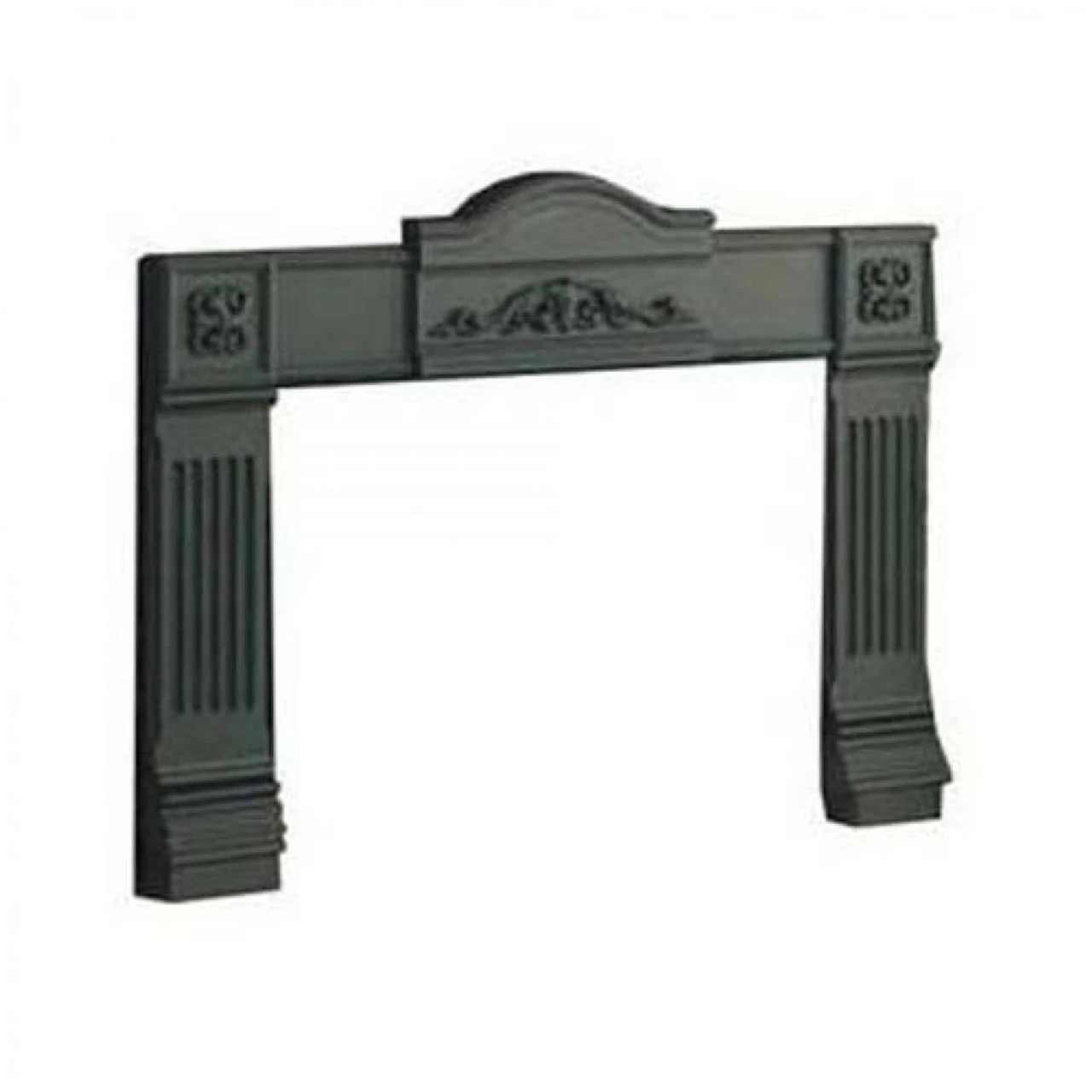 Painted Black Cast Iron Surround For GVF36 Fireplace - Napoleon 4 Painted Black Cast Iron Surround For GVF36 Fireplace - Napoleon - Image 2