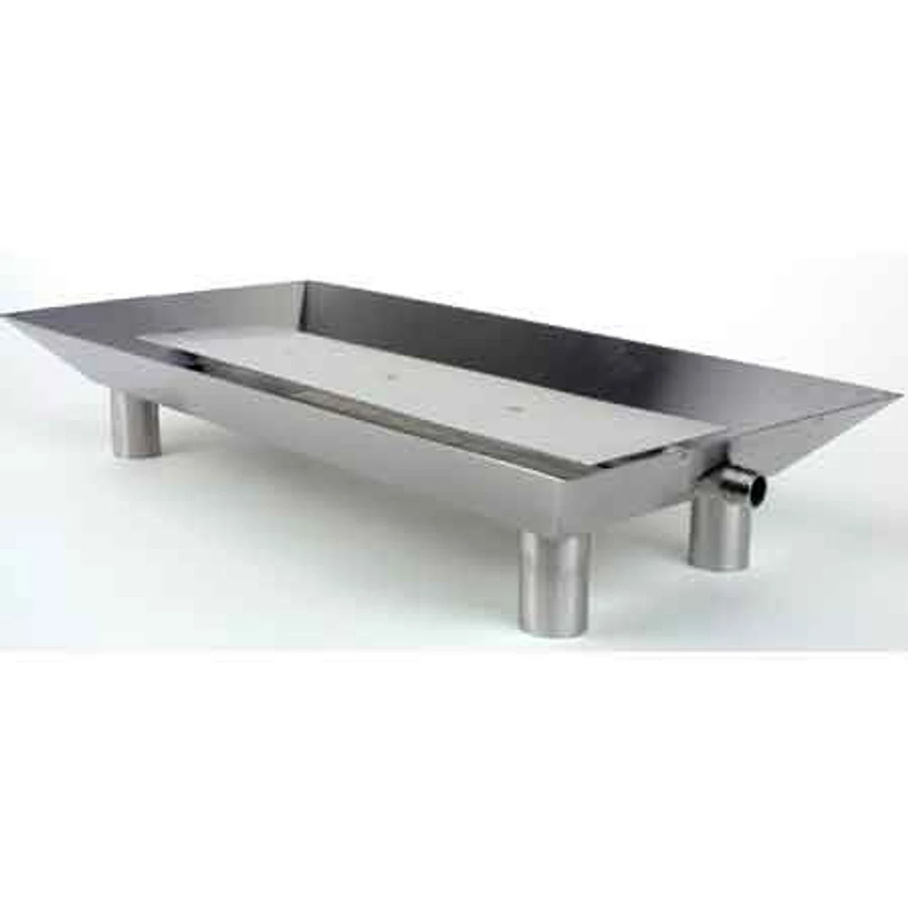 Rasmussen 54" Stainless Steel Custom Pan Burner With Round Legs Hearth Kit Match Lighted 3 Rasmussen 54" Stainless Steel Custom Pan Burner With Round Legs Hearth Kit Match Lighted