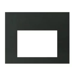 Black On Site 30" Customizable Surround For Ruby And Jasper Inserts| Majestic