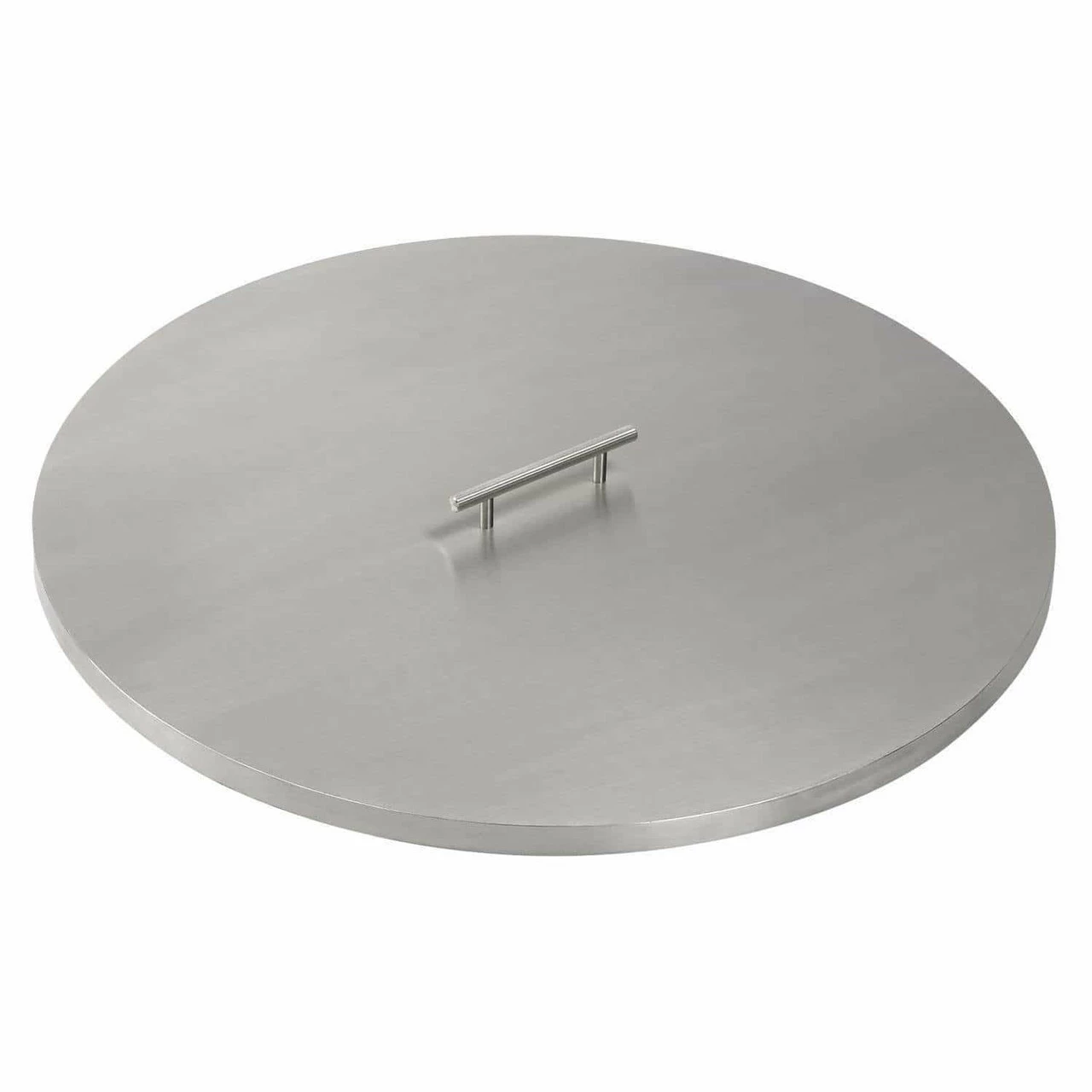 Round Fire Pit Pan Cover - Stainless Steel 4 Round Fire Pit Pan Cover - Stainless Steel - Image 2
