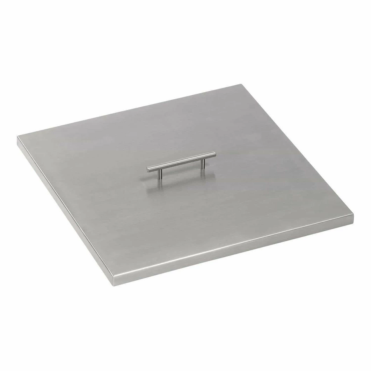 Square Fire Pit Pan Cover - Stainless Steel 4 Square Fire Pit Pan Cover - Stainless Steel - Image 2
