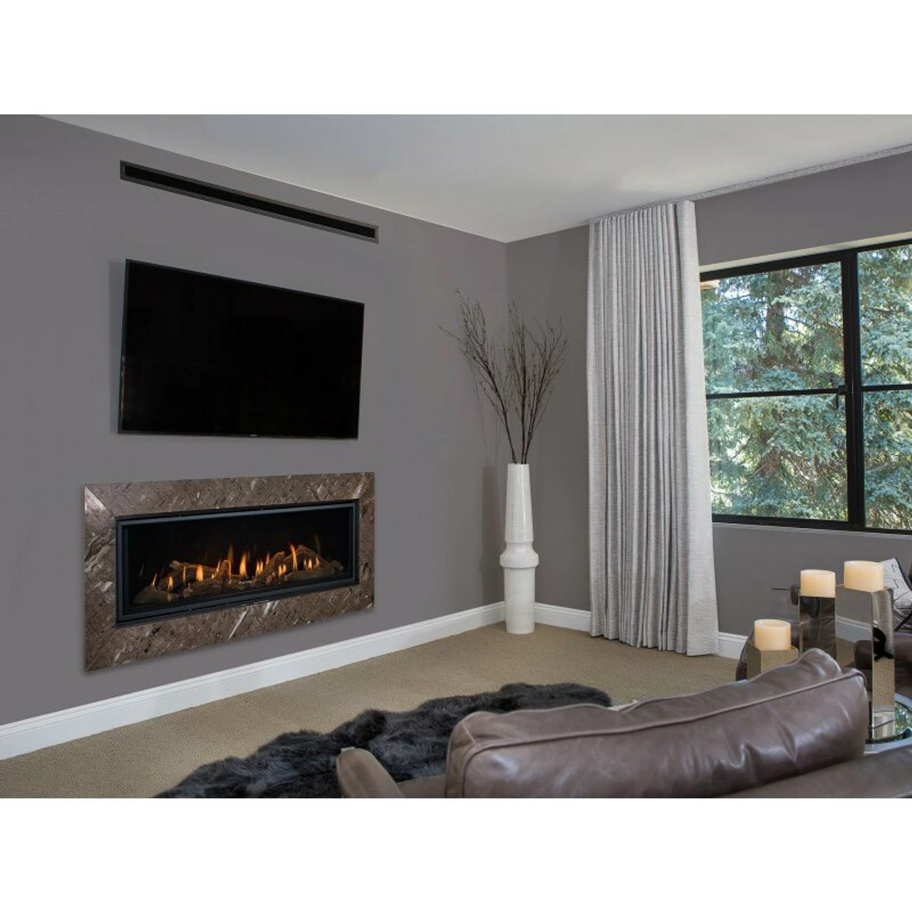 Callaway 50 Linear Gas Fireplace - Kozy Heat 4 Callaway 50 Linear Gas Fireplace - Kozy Heat - Image 2