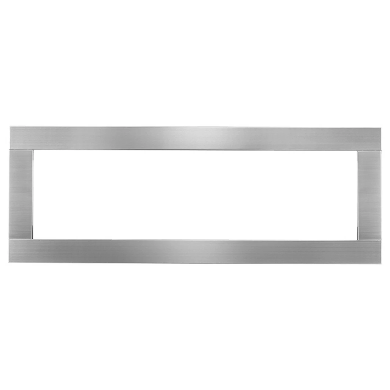 Stainless Steel Black Surrounds To Accommodate 2" X 4" Wall Installation For NEFBD50HE Fireplace - Napoleon 3 Stainless Steel Black Surrounds To Accommodate 2" X 4" Wall Installation For NEFBD50HE Fireplace - Napoleon