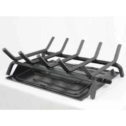 Rasmussen 15" Double Face Custom Pan Burner Hearth Kit Match Lighted