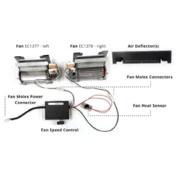 DelRay Fan Kit (DRFK2) | Montigo