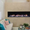 72" Linear Boulevard Direct Vent Fireplace | American Hearth