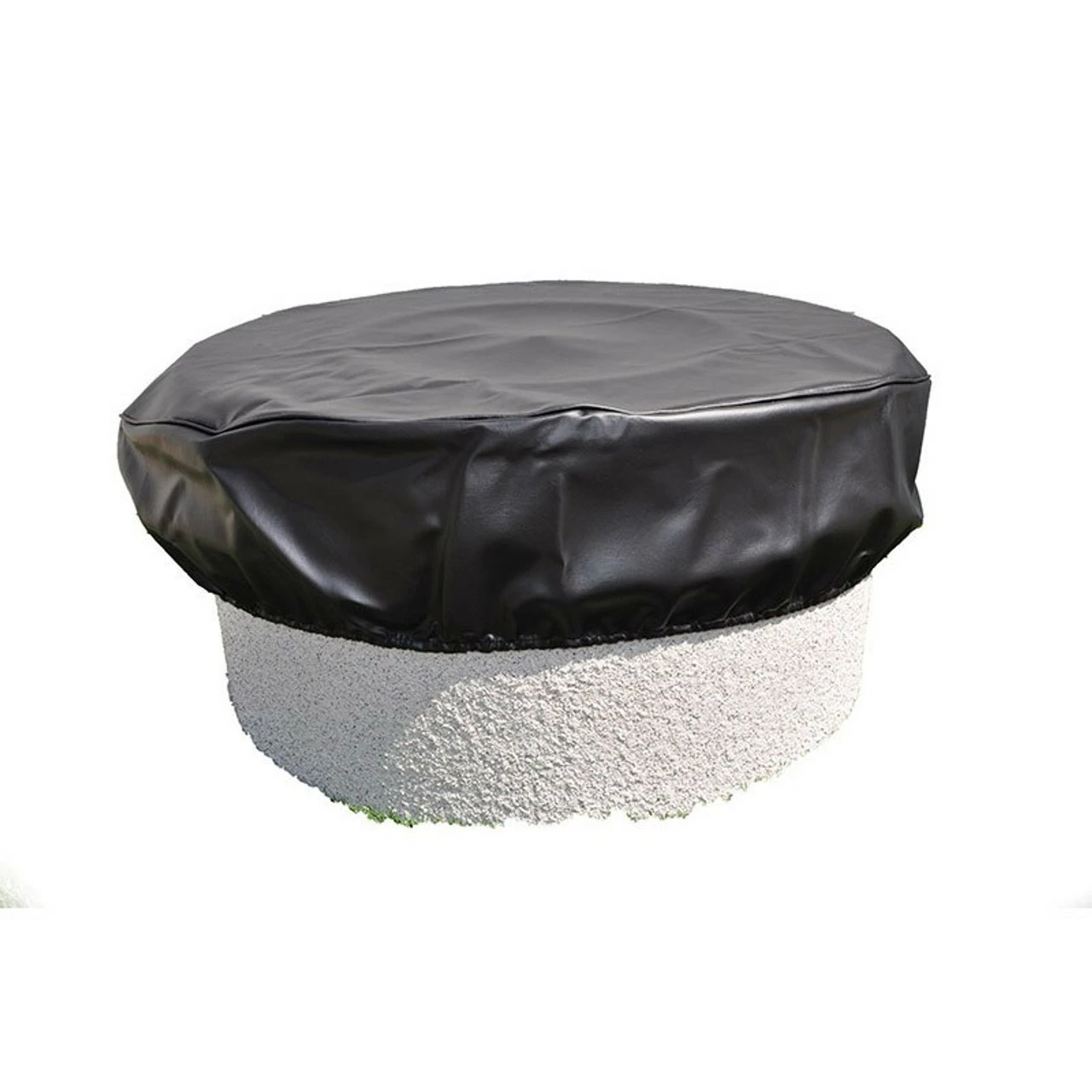 76 In Round Vinyl Fire Pit Cover - Fits 60in - 75 In Dia. 3 76 In Round Vinyl Fire Pit Cover - Fits 60in - 75 In Dia.