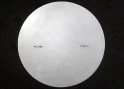 FPC20C 20” Circular 1/8" Brushed Aluminum Fire Pit Cover + 1 Handle | Warming Trends