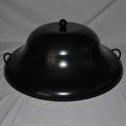 HPC 44 Inch Black Finish Round Aluminum Firepit Cover