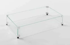 12" X 24" Outdoor GreatRoom Glass Wind Guard For Rectangular 1224 Burners - GLASS GUARD-1224 7 12" X 24" Outdoor GreatRoom Glass Wind Guard For Rectangular 1224 Burners - GLASS GUARD-1224 -AMS FIREPLACE Sales GLASS GUARD 1224 69804 19031.1561149752