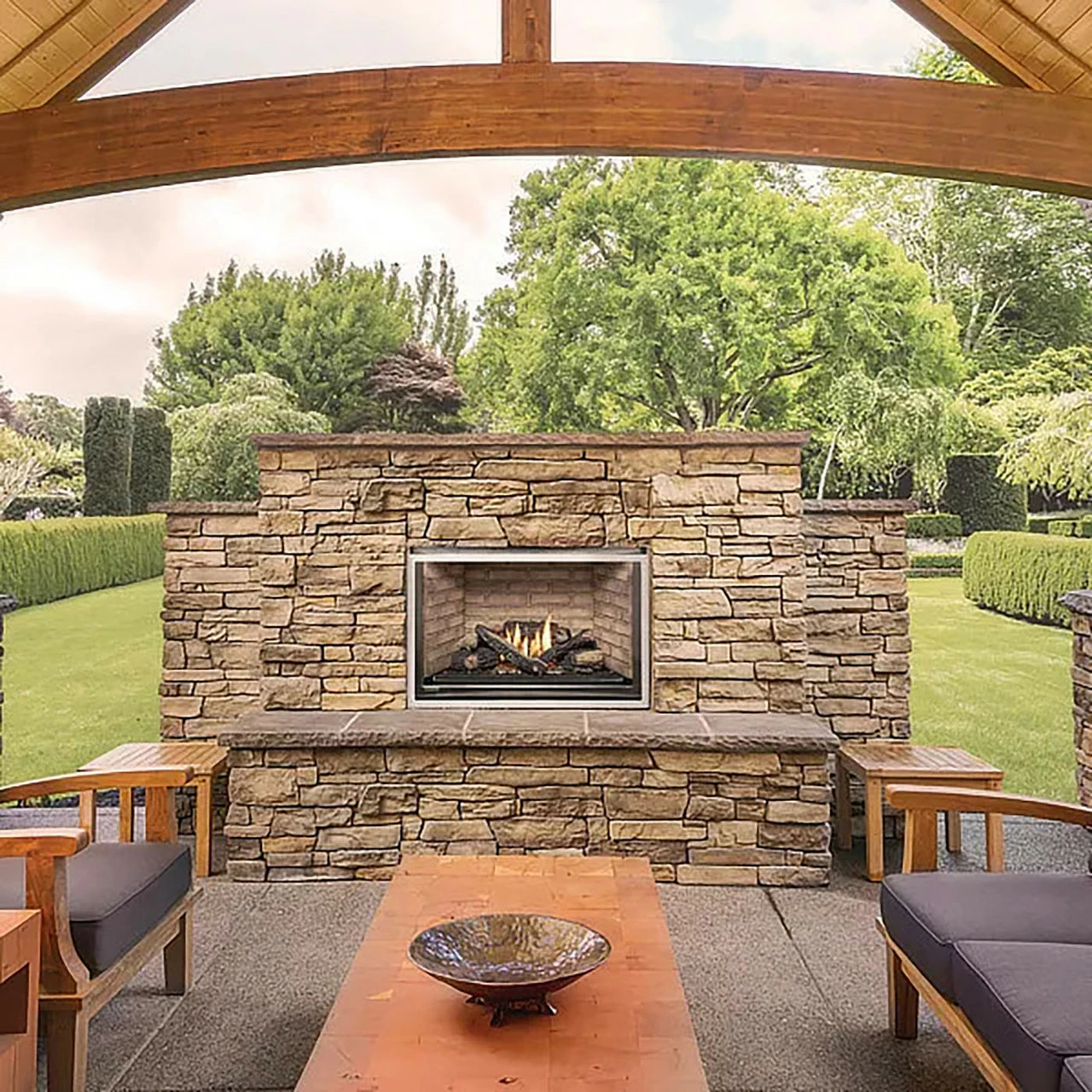 38" Divine Ventless Fireplace - Montigo 4 38" Divine Ventless Fireplace - Montigo - Image 2