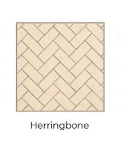 Herringbone Cream Isokern Firebricks SOAP Brick 860 Count - 15262001-860H