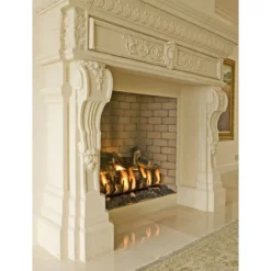 48" Magnum Isokern Fireplace - Earthcore 23 48" Magnum Isokern Fireplace - Earthcore -AMS FIREPLACE Sales Indoor Magnum CreamRB Sideshot web 91909.1580764595