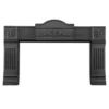 Cast Iron Metallic Black Surround With Adapter Kit For Inspiration Fireplace Insert - Napoleon 2 Cast Iron Metallic Black Surround With Adapter Kit For Inspiration Fireplace Insert - Napoleon -AMS FIREPLACE Sales Inspiration GDIZC Surround CISM A CastIron Black PARTS 21017.1641211511