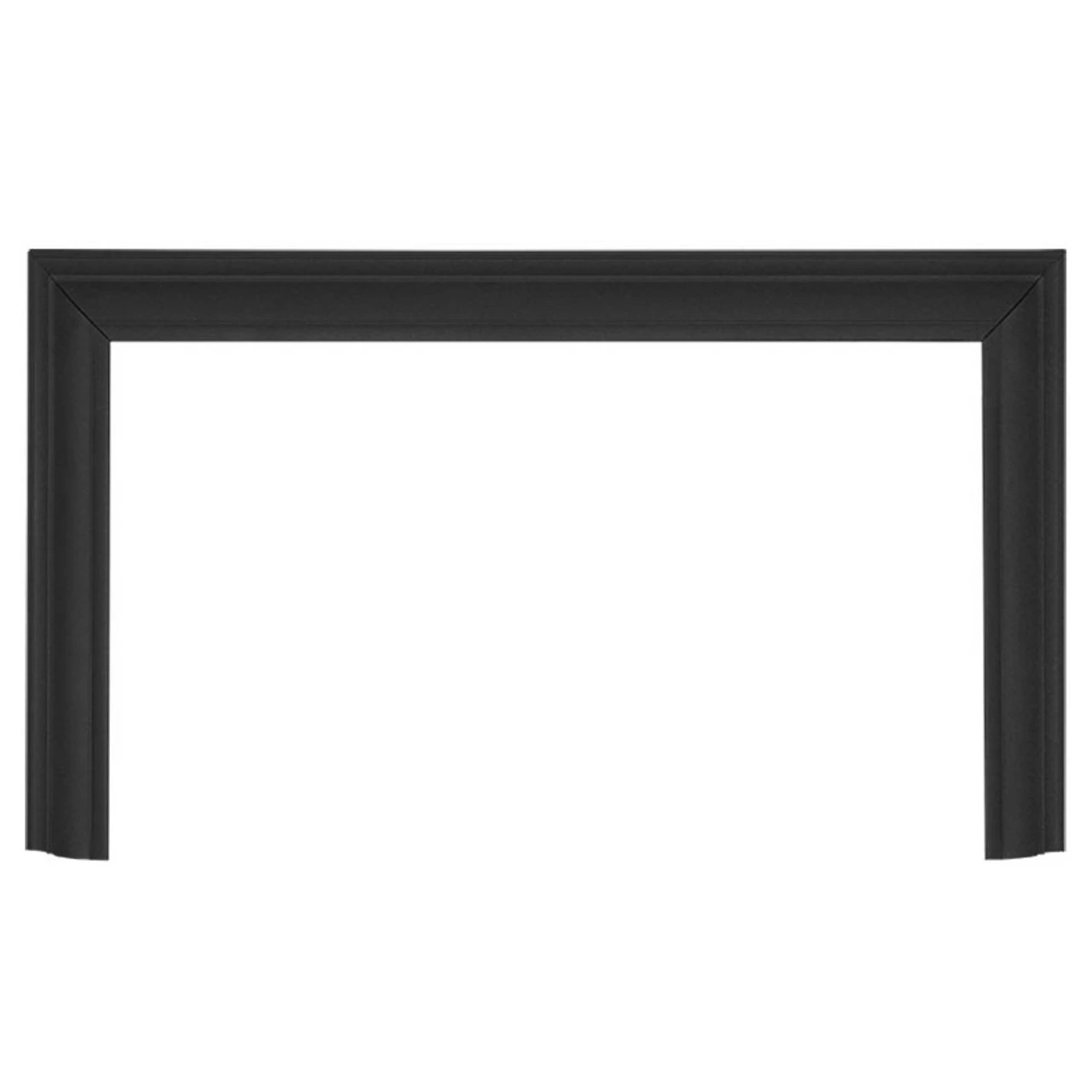 3 Sided Textured Satin Black Aluminum Trim For Inspiration Fireplace Insert - Napoleon 3 3 Sided Textured Satin Black Aluminum Trim For Inspiration Fireplace Insert - Napoleon