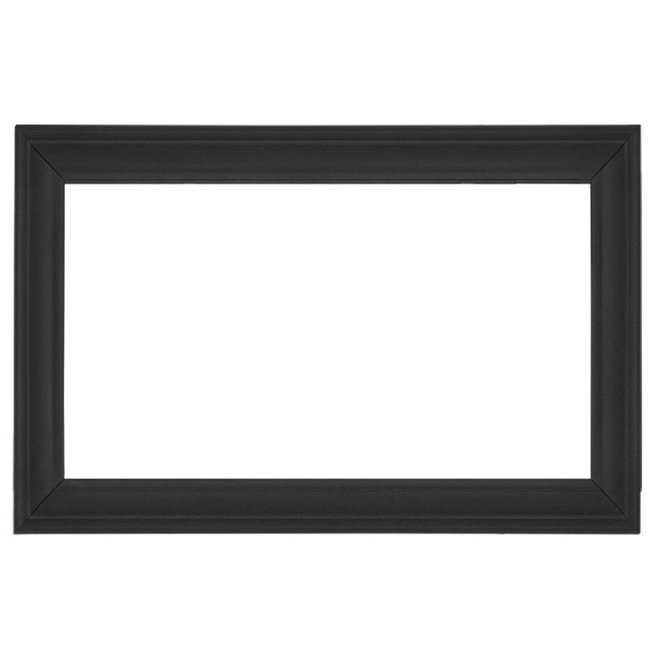 4 Sided Textured Satin Black Aluminum Trim For Inspiration Fireplace Insert - Napoleon 3 4 Sided Textured Satin Black Aluminum Trim For Inspiration Fireplace Insert - Napoleon
